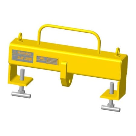 Machining & Welding By Olsen M&W Sgl Hook Forklift Beam, 23-1/4" Spread, 10000 Lbs. Capacity 11620